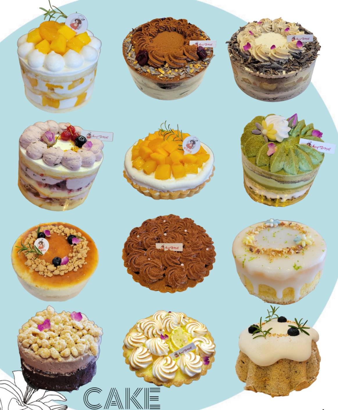 微笑酒窩甜點工作室-商品照